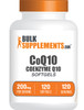BulkSupplements.com CoQ10 200mg Softgels - for Heart Health, Coenzyme Q10 200mg Supplement, Gluten Free, 1 Softgel per Serving, 120 Count (Pack of 1)