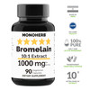 MONOHERB Bromelain Extract 1000 mg - 90 Vegetarian Capsules