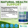 LaPura Magnesium Glycinate 275 mg Supplement, 90 Capsules - Daily Stress Relief, Promotes Sleep & Relaxation - Supports Bones, Muscles, Nerves, Heart