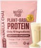 NUTRAPULSE Organic Vegan Protein Powder Sample Pack - Plant-Based Protein, Gluten-Free, Non GMO, 20g Protein Per Serving, Great for Smoothies & Shake