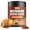 Mushroom Coffee with 10 Mushrooms, Colombian Instant Coffee Powder with Lion's Mane, Reishi, Chaga, Cordyceps, Shiitake, Maitake,Turkey Tail - Mushro