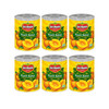 Del Monte Yellow Cling Canned Peach Halves in Heavy Syrup, 29 oz Can (Pack of 6)