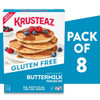 Krusteaz Gluten Free Buttermilk Pancake Mix, Light & Fluffy, 16 Oz Boxes (Pack of 8)