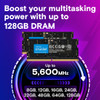 Crucial 32GB DDR5 RAM Kit (2x16GB), 4800MHz CL40 Laptop Memory - Compatible with Intel 12th Gen and AMD Processors - CT2K16G48C40S5