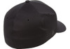 Flexfit Men's Delta Seamless Baseball Cap, Black, Large-X-Large