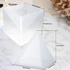 Large Pyramid Resin Mold Big Pyramid Mold for Resin Pyramid Silicone Mold Epoxy Resin Casting Mold for DIY Jewelry Casting Crafts