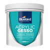 BLUEBIRD Heavy Gesso Primer for Acrylic Painting, Gesso Surface Prep Medium for Acrylic Paint and Oil Paint (White, 28.2 Oz)