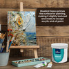 BLUEBIRD Heavy Gesso Primer for Acrylic Painting, Gesso Surface Prep Medium for Acrylic Paint and Oil Paint (White, 28.2 Oz)