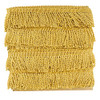 12 Yards Fringe Trim Curtain Fringes 2.5 Inch Wide Fabric Trims Tassel for Sewing Clothing DIY Crafts Home Decor (Gold)
