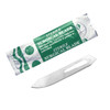 BELLIA BROS #60 Carbon Steel Scalpel Knife Blades Suitable for Surgical Knives, Utility knives, Pocket Knife etc 0.4mm Individually Wrapped Pack (50)