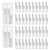 HARFINGTON 40pcs Exacto Knife Blades #16 Hobby Knife Replacement Blades Spare Precision Exacto Blades Hobby Knife Blade Refills for DIY, Art, Cutting