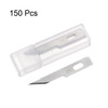 HARFINGTON 150pcs Exacto Knife Blades #3 Hobby Knife Replacement Blades Refills