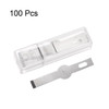 HARFINGTON 100pcs #17 Exacto Knife Blades, Manganese Steel, Hobby Knife Replacement Blades, DIY, Art, Scrapbooking, Craft