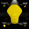 MOTOSTYLEWEAR Universal-CE-2 Back Armor Protection Pad, Level 2 Approved Armor Pads for Motorcycle Jackets, CE Level 2 Back Protector, CE Insert Armo