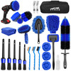 26Pcs Car Detailing Brush Set, Car Detailing Kit, Car Detailing Brushes, Car Cleaning Kit, Car Windshield Cleaning Tool, Professional Car Care kit -