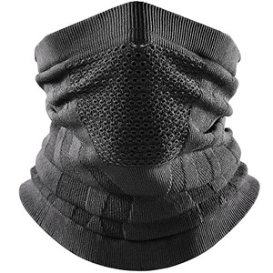 WTACTFUL Winter Neck Gaiter Neck Warmer Half Face Ski Mask Thermal Cover Shield for Cold Weather Windproof Tube Bandana Balaclava for Running Skiing