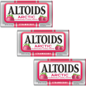 AltoidsStrawberry Mints, 1.2 Ounce Each (3 Pack, 3.6 Ounce Total)