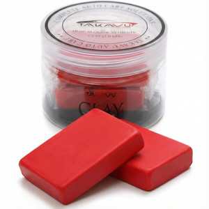 Car Clay Bars Auto Detailing 2 Pack 100g by TAKAVU, Premium Medium Grade Material, Auto Detailing Magic Clay Bar Cleaner for Cleaning Cars, RV, Boats