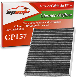 EPAuto CP157 (CF12157) Cabin Air Filter, Replacement for Toyota Camry, Corolla, RAV4, Prius, Highlander, Sienna, Lexus RX, NX, ES, Subaru Outback, Cr