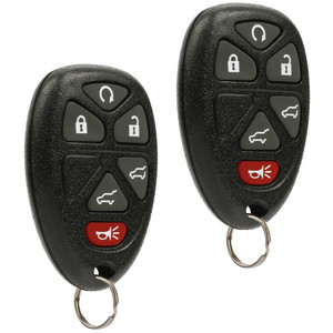 Car Key Fob Keyless Entry Remote fits 2007-2014 Chevy Tahoe Suburban / 2007-2014 Cadillac Escalade / 2007-2014 GMC Yukon (fits Part # 15913427, 20869