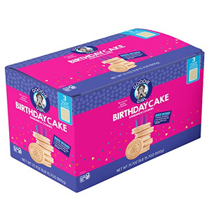 Goodie Girl Birthday Cake Gluten Free Cookies | Gluten Free, Peanut Free, Egg Free, Dairy Free (Includes 1 Box)
