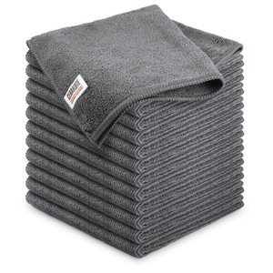 CERAKOTE Microfiber Towels (12 Pack) - Cleaning and Application Towels Durable Microfiber Material - 300 GSM Lint-Free Towel - Ideal for Cars, Home,