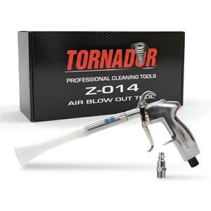 Tornador Z-014 Air Blow Out Tool | High-Performance Air Blower for Fast Car Detailing | Quickly Cleans & Dries Hard-to-Reach Areas | Essential Tool f