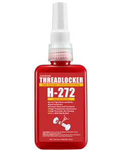 ESKONKE 3 Pack Thread Locker Blue 243 + Red 271 Removable & Permanent Locking 5.07 Fl oz Nuts & Bolts Threadlocker Seal & Lock Tight Fasteners Anaero