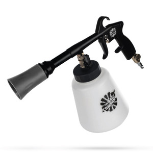 The Rag Company - Ultra AIR Blaster Plus - Deep Clean Interior Detailing Tool; Air and Liquid Combo; Durable Metal Design; Trigger Operated - Black