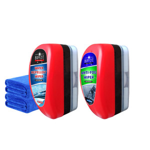 BUFFZIT Car Water Repellent & Anti-Fog for Windshield  Quick Interior & Exterior Glass Treatment Bundle, Rain Repellent & Antifogging Fluid for Wind