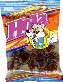 Hola Lobito, Salado Fresco Saladulces, Lemon Flavored Salted Plums, 2.4 Ounce