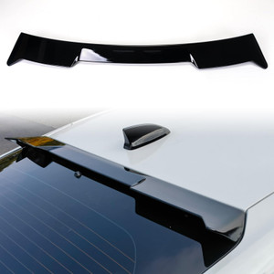 Rear Roof Spoiler Wing Compatible with Honda Civic 2022 2023 2024 2025 Hatchback Glossy Black,11th Civic Rear Roof Window Spoiler, ABS Window Visor S