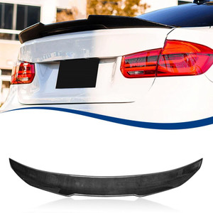 XPHAZZ Carbon Fiber Pattern F30 Spoiler PSM-Style Compatible with (2013-2018) 3 Series F30 Sedan / F80 M3 Sedan