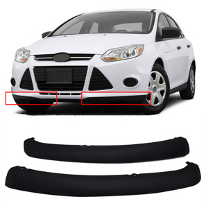 Front Bumper Spoiler Lip Chin Splitter Left and Right Replacement for Focus 2012 2013 2014 FO1095244C