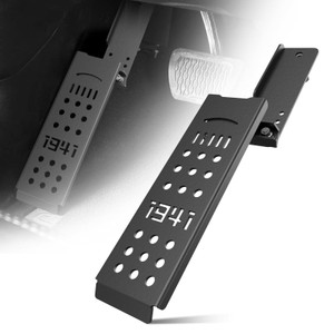 YZONA Steel Driver Side Dead Pedal Left Side Foot Rest Kick Panel Compatible with 2018 2019 2020 2021 2022 2023 2024 2025 2026 Jeep Wrangler JL JLU 4