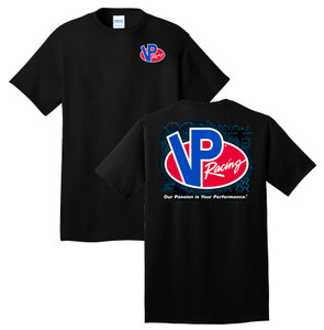 VP Racing Fuels - The Blueprint Tee - Softstyle Preshrunk T-Shirt - Officially Licensed VP Apparel (XXX-Large) Black