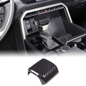 Aunginsy Car Gear Shifter Hand Brake Trim Cover Compatible with Toyota Tundra 2022+, Sequoia 2023+ & Tacoma 2024+, ABS Automatic Center Console Gear