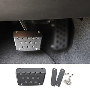Hoolcar Anti-Slip Brake Foot Pedal Cover for 2007-2020 Jeep Wrangler JK JKU JL JLU JT, 1PC