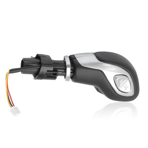 AUROLYNNE Automatic Gear Shift Knob Handle with Button Fits for Fusion Escape 2013-2016 Transit 15-20 Gear Shifter Lever Selector Matte Replaces DG9Z