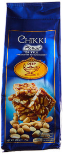 Deep Peanut Chikki (Brittle) 200 Grams - 3 Packs