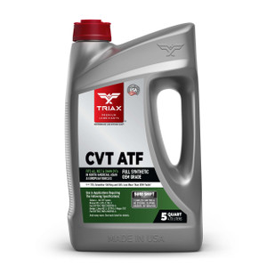 TRIAX CVT ATF OEM Grade Universal Non-Slip CVT Transmission Fluid; Surpasses All OEM Specs (5 Quart Jug)