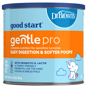 Good Start | Dr. Browns Gentle Pro, Baby Formula Powder, For Sensitive Tummies, Easy Digestion and Softer Poops, Infant Formula with Probiotics, DHA