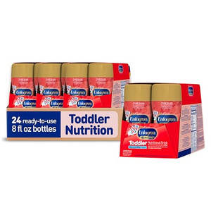 Enfagrow NeuroPro Toddler Nutritional Drink, Made with Real Milk, Brain-Building Omega-3 DHA, Nutrients for Growth & Immune Support, Non-GMO, Ready t