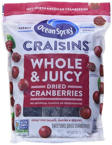 Ocean Spray Craisins Cranberry, 64 Oz