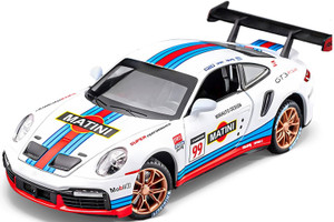 Toy Cars for 911 GT3 RS RSR Turbo S, 1:32 Alloy Diecast Model Cars,Pull Back Car Toy with Light and Sound Gift Sports Race Car for Boys Age 3+ Gifts
