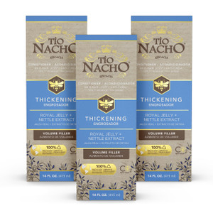 Tio Nacho Thickening Conditioner with Royal Jelly and Natural Extracts  Hair Loss Conditioner for Men and Women  Volumizing Formula for Fine, Thinn