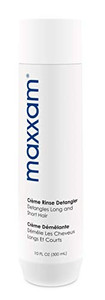 Maxxam Crème Rinse Detangler for Long or Short Hair | Infused with Argan Oil | Conditioning for All Hair Types 10 Fl Oz