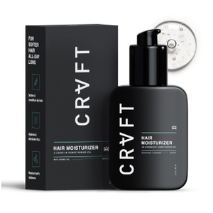 CRVFT Daily Leave in Conditioner For Men [OIL] | 30 Day Supply | Men's Hair Moisturizer | Hair Oil For Men | For Dry/Damaged Hair | Scented | (3oz) A