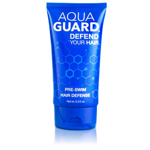 AQUA GUARD Pre-Swim Hair Defense | No More Swim Hair | Prevents Chlorine Damage + Softens Hair While Swimming | Made in California | Color Safe, Leav