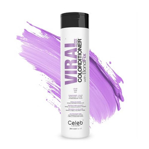 Celeb Luxury Intense Color Depositing Colorconditioner Conditioner + BondFix Bond Rebuilder, Vegan, Sustainably Sourced Plant-Based, Semi-Permanent,